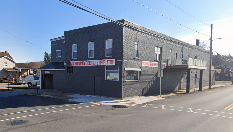 exterior of Mahoning Beer Distributor
